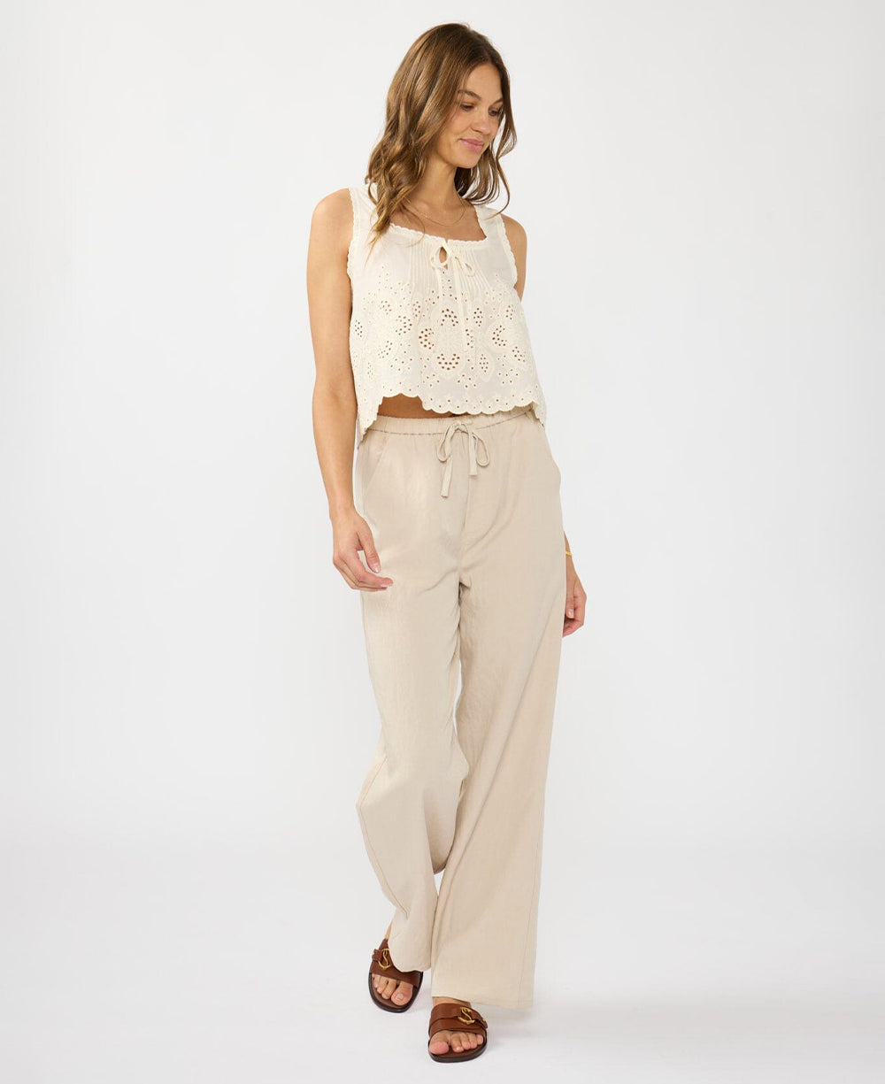 Lovestitch Amelia Eyelet Tank Top