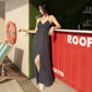 Lovestitch Crossed Back Printed Maxi