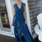Lovestitch Darcey Embroidered Maxi Dress