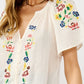 Lovestitch Summer Drift Embroidered Top