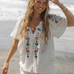 Lovestitch Summer Drift Embroidered Top