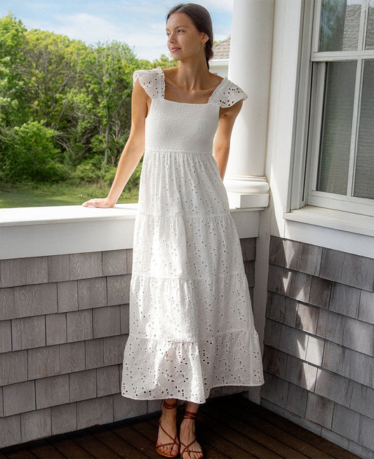 Lovestitch Flynn Smocked Maxi Dress