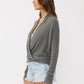 Lovestitch Willa Tie Front Sweater