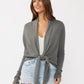 Lovestitch Willa Tie Front Sweater