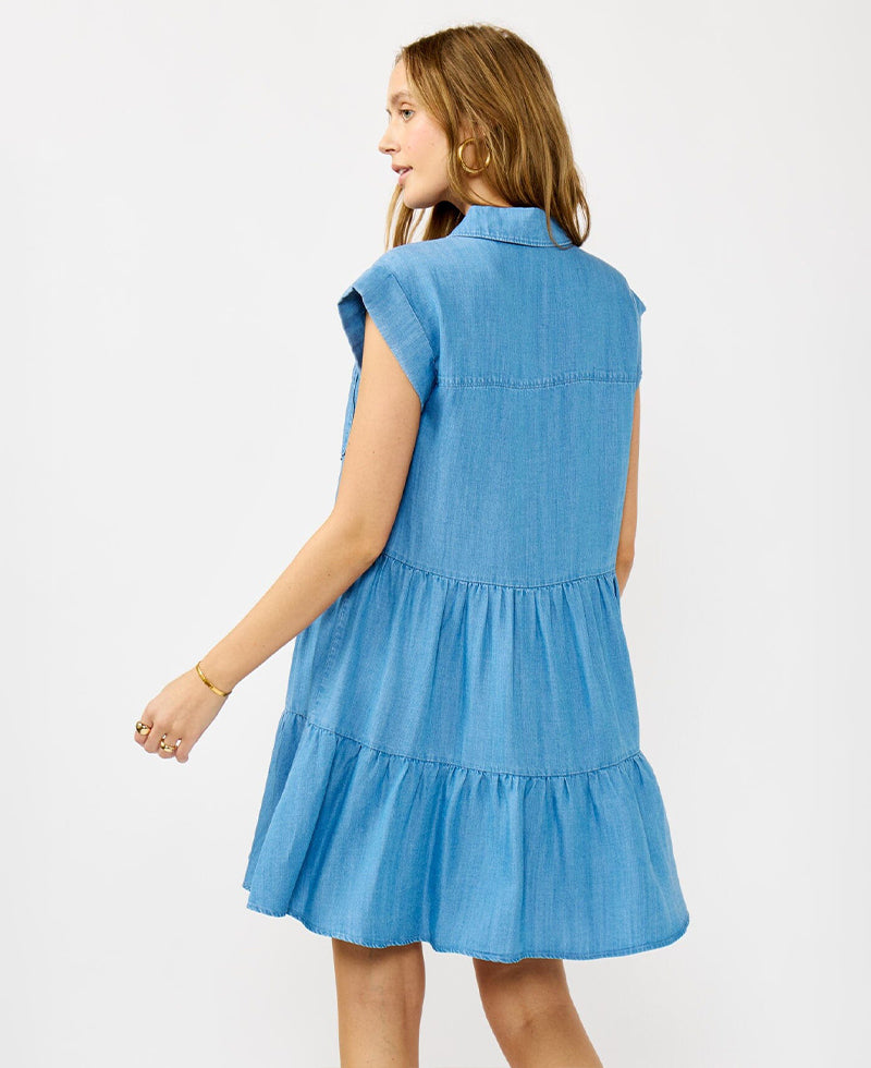 Lovestitch Jada Tencel Mini Dress