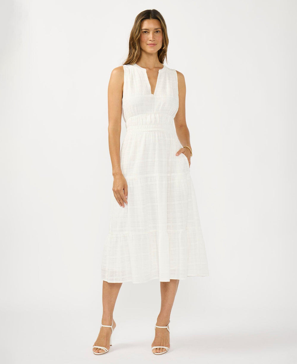 Lovestitch Malaya Midi Dress - White