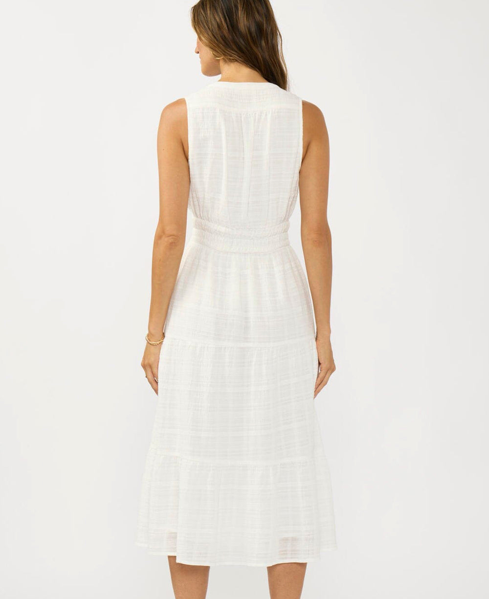 Lovestitch Malaya Midi Dress - White