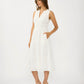 Lovestitch Malaya Midi Dress - White