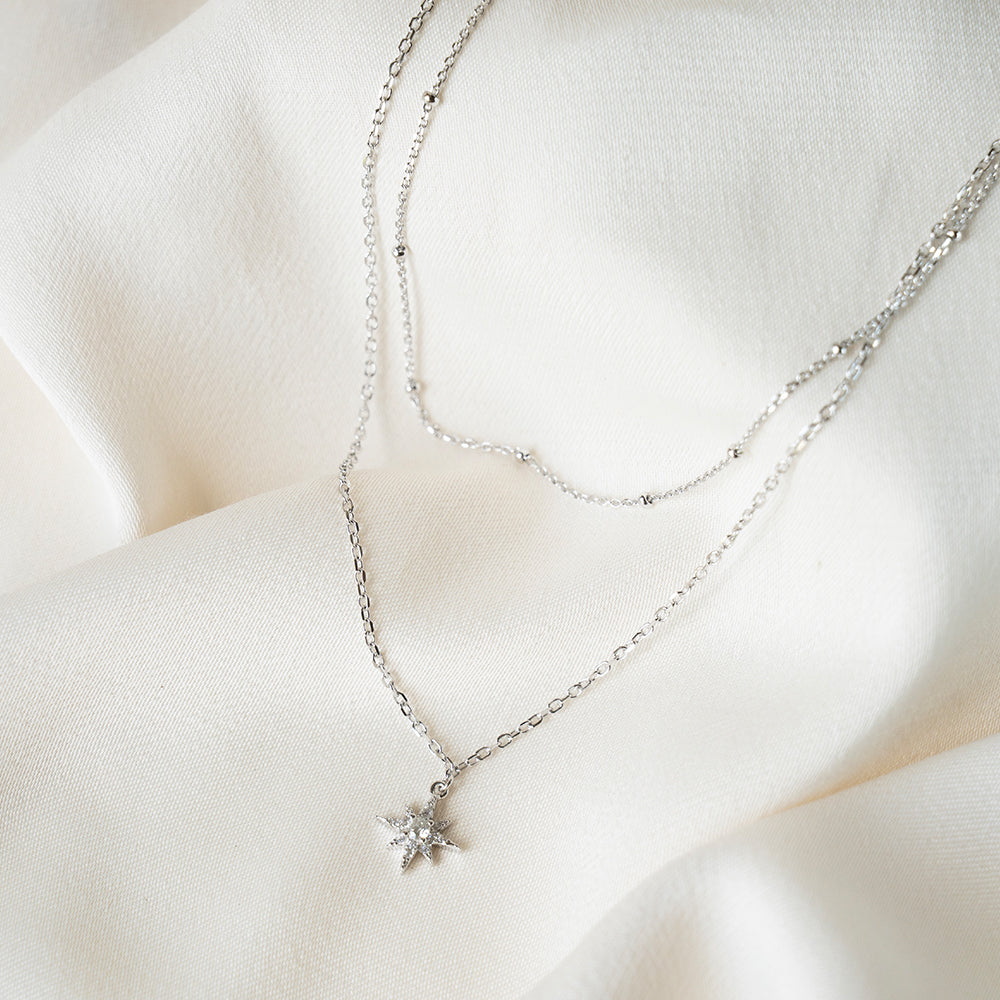 North Star Double Necklace