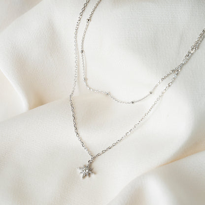 North Star Double Necklace