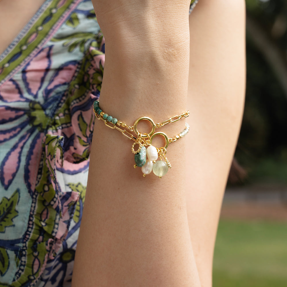 Jolie Gems Link Bracelet