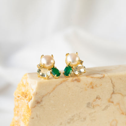 Pearl Bloom Studs