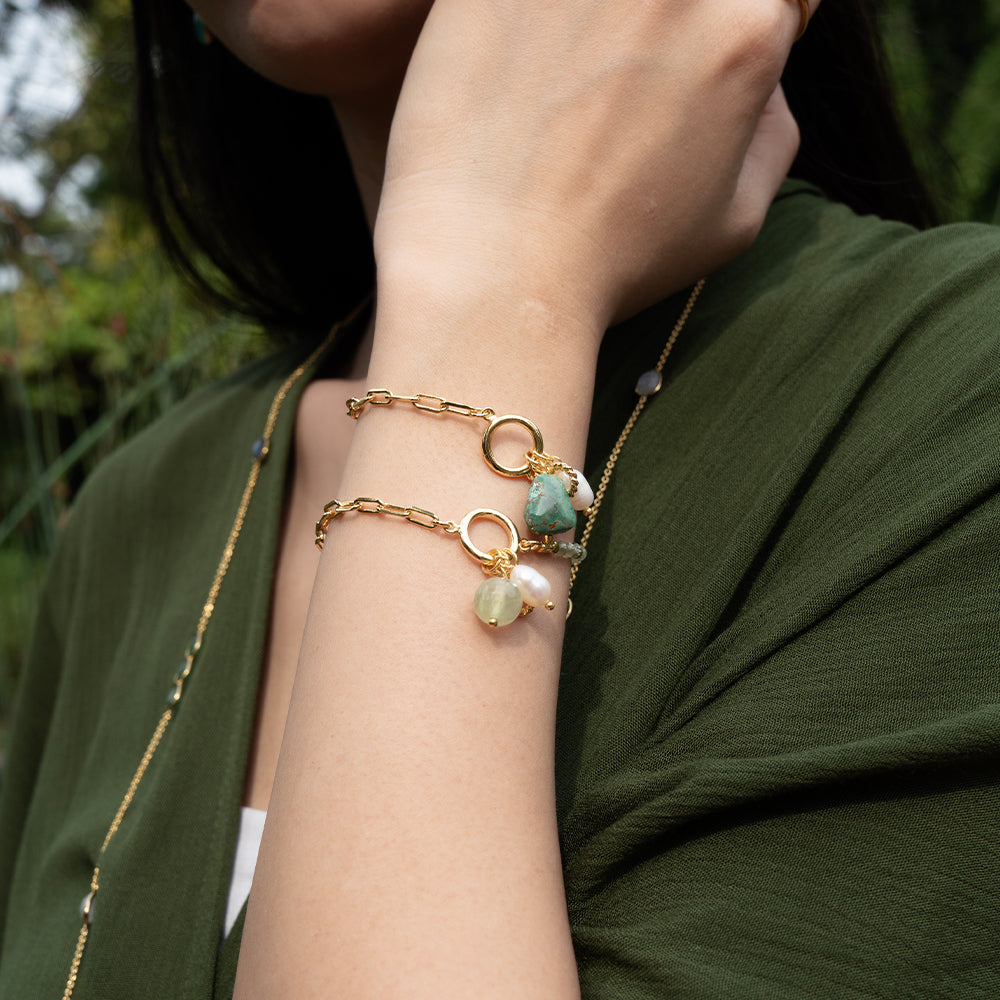 Jolie Gems Link Bracelet