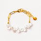 pearl link chain bracelet