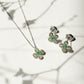 Gem Bloom Necklace with Peridot