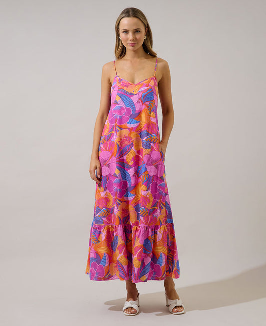 Sugarlips Valle Tie Back Dress