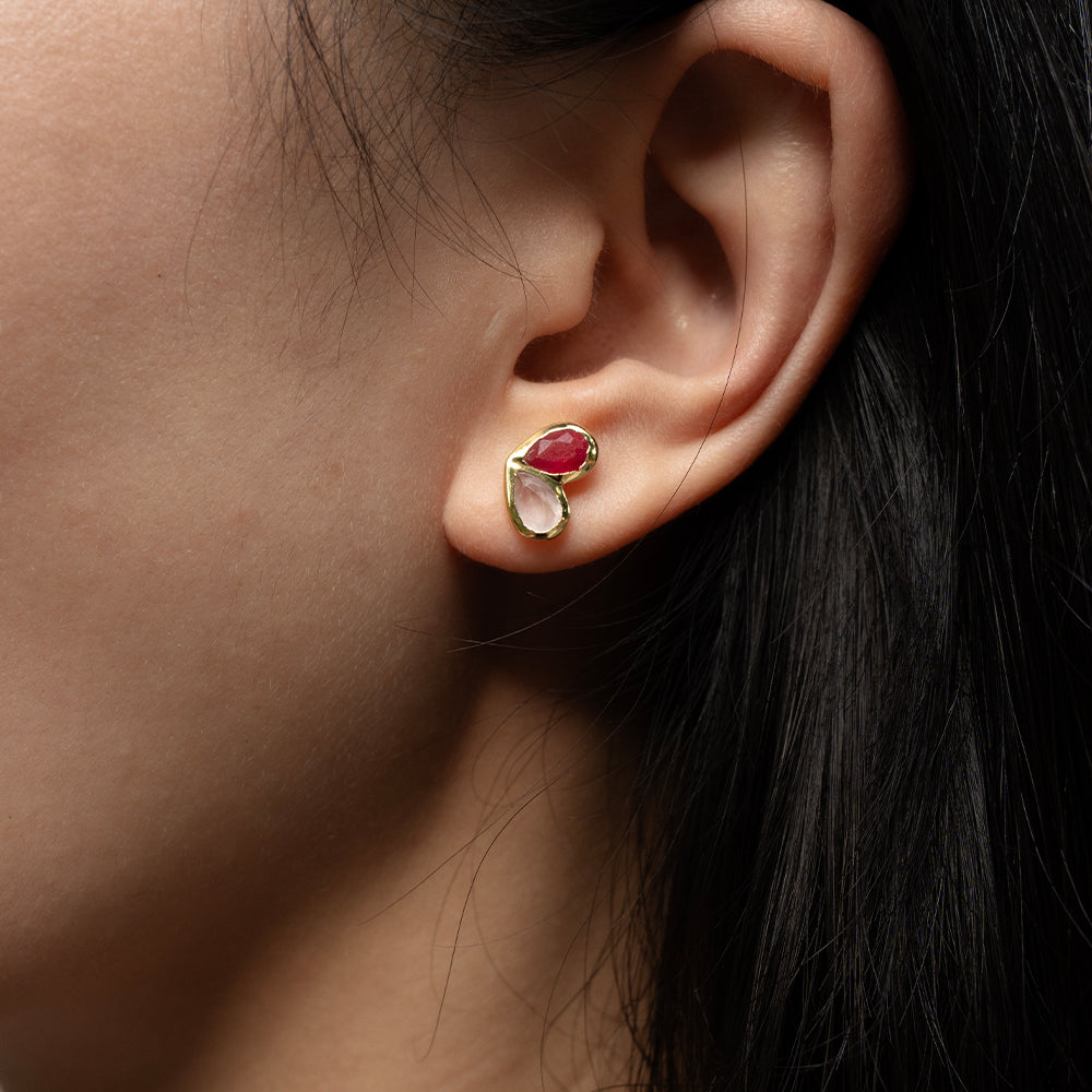 Toi & Moi Studs