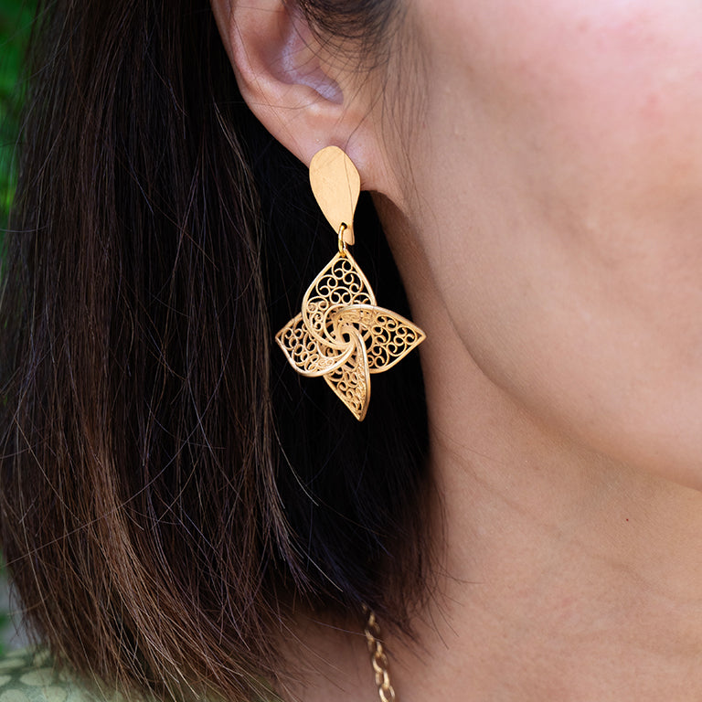 Pinwheel Earrings