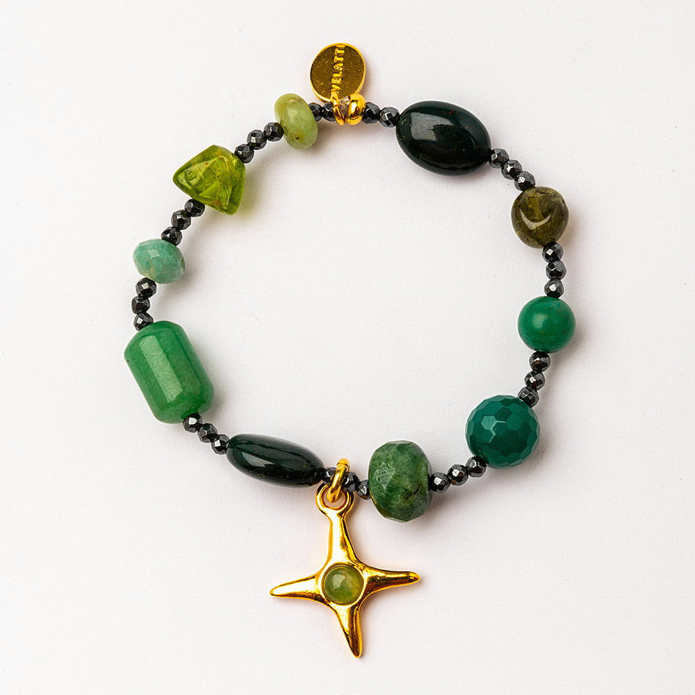 Velatti Celeste Star Gemstone Bracelet