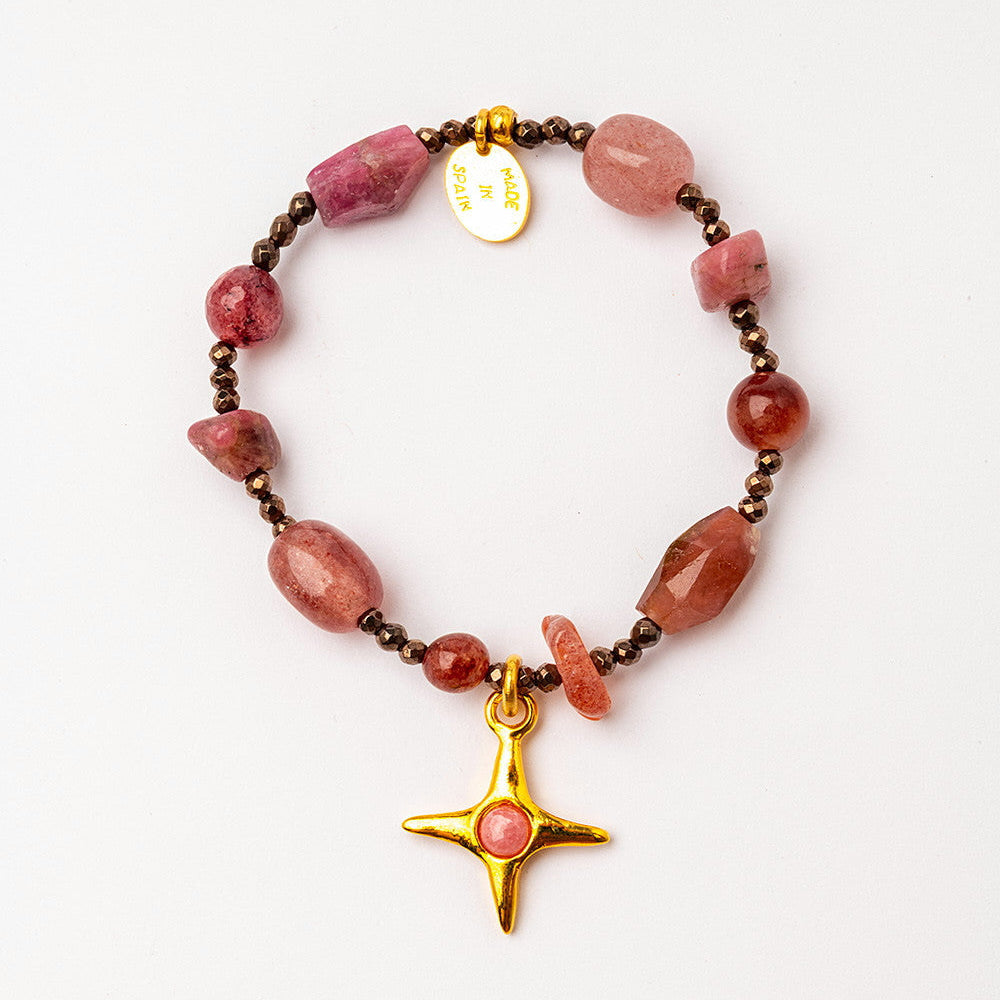 Velatti Celeste Star Gemstone Bracelet