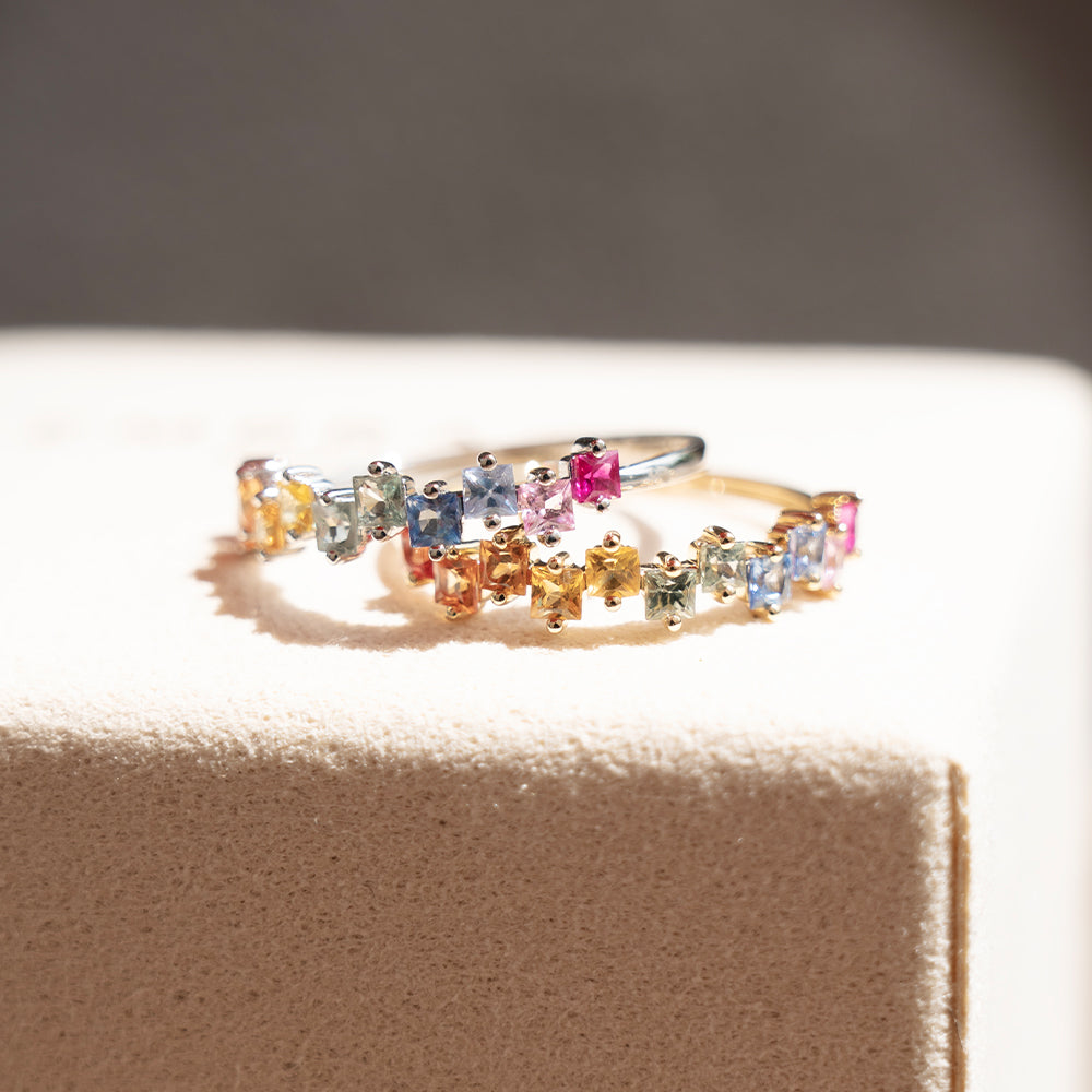 Spectrum Sapphire Ring