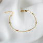 Dainty Summer Rainbow Bracelet