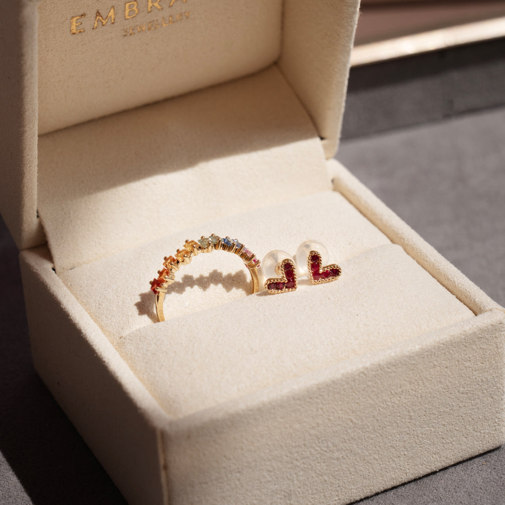 Spectrum Sapphire Ring