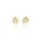 RAS Komorebi Gold Small Earrings