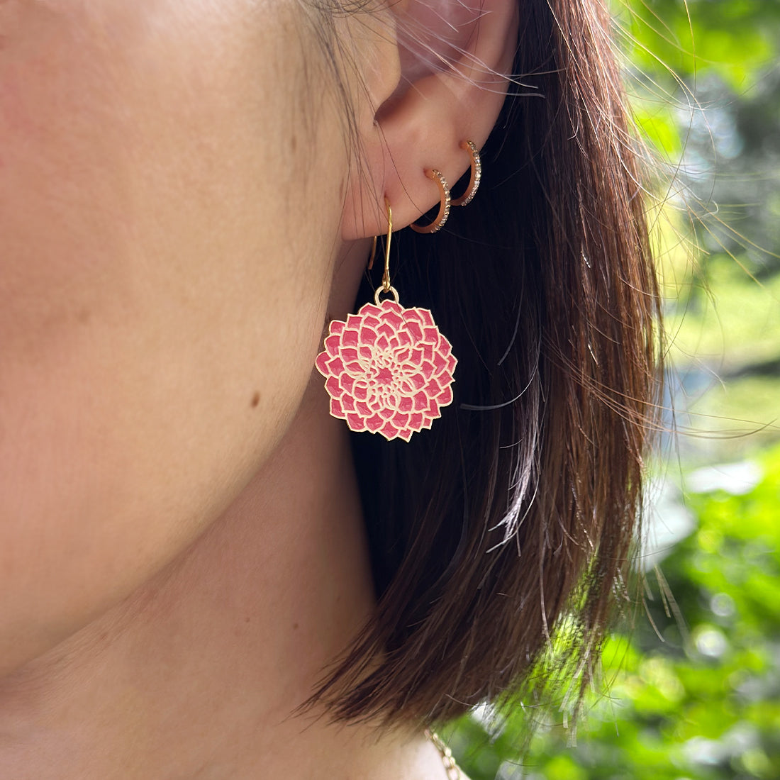 RAS Dalia Rosee Earrings