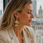 RAS Ginkgo Biloba Engraved XL Earrings