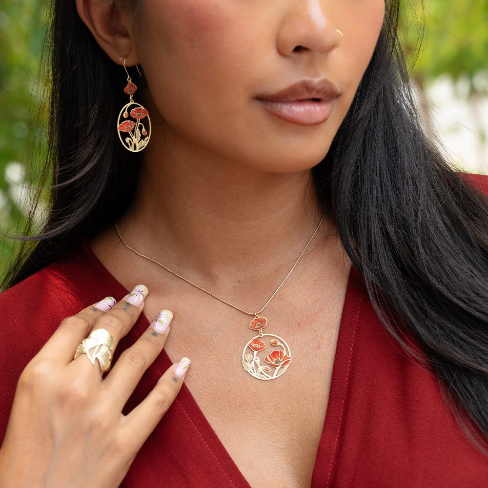 RAS Giverny Colour Short Pendant Necklace