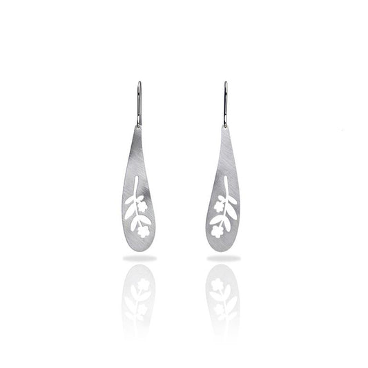 RAS Hanami Silver Small Earrings