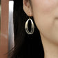RAS Orbit Black Earrings
