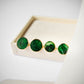 Round Jade Studs