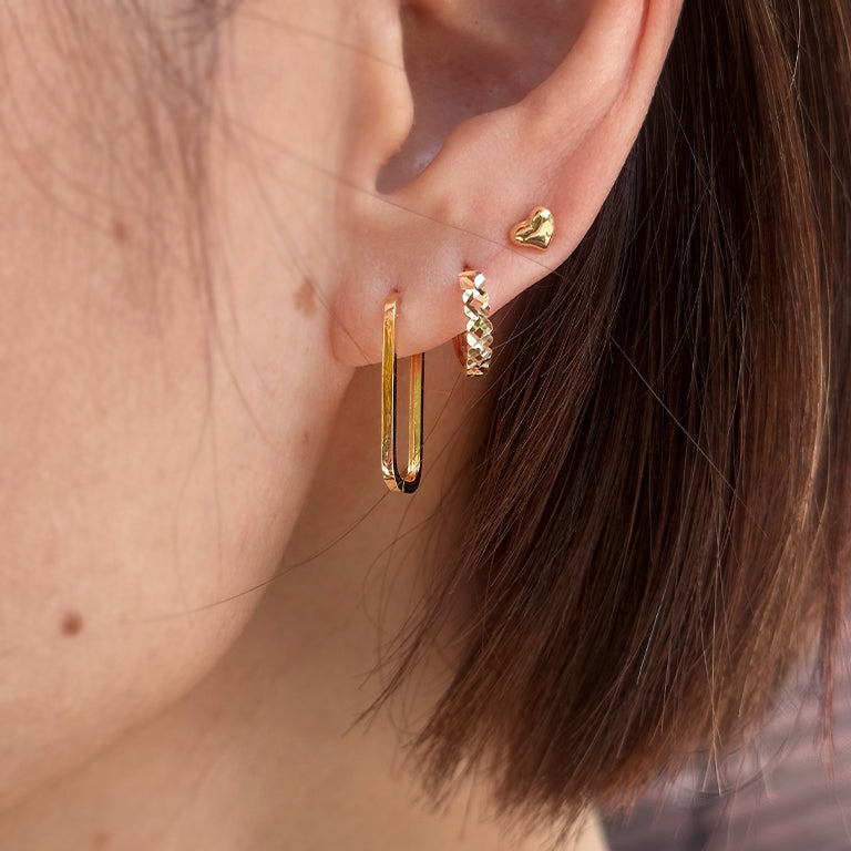 Paperclip Hoops