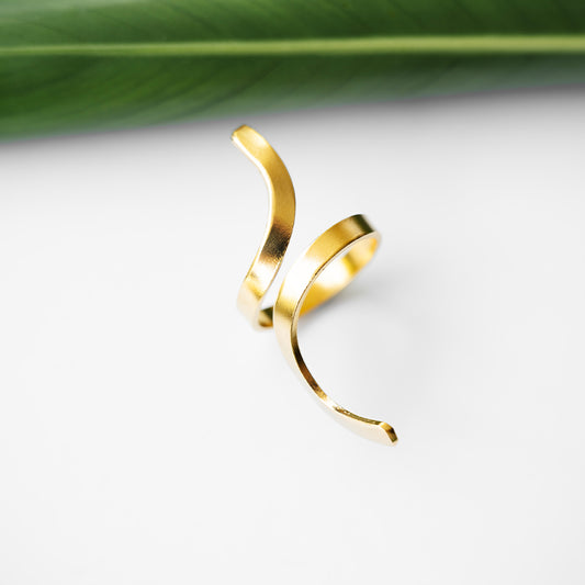 Sleek Twist Ring