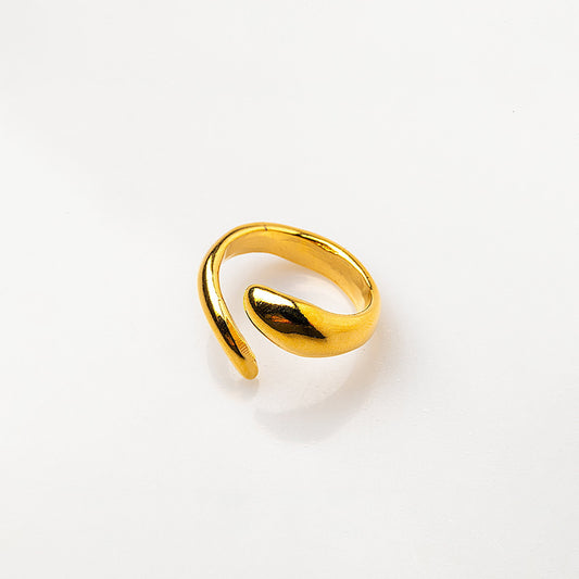 Velatti Snake Adjustable Ring
