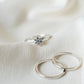 Triple Bloom Stack Ring