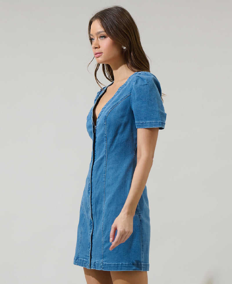 Sugarlips Emmet Jackson Denim Dress