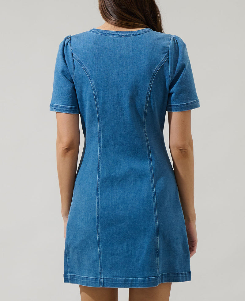 Sugarlips Emmet Jackson Denim Dress