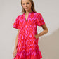 Sugarlips Blevin Ikat Celeste Dress