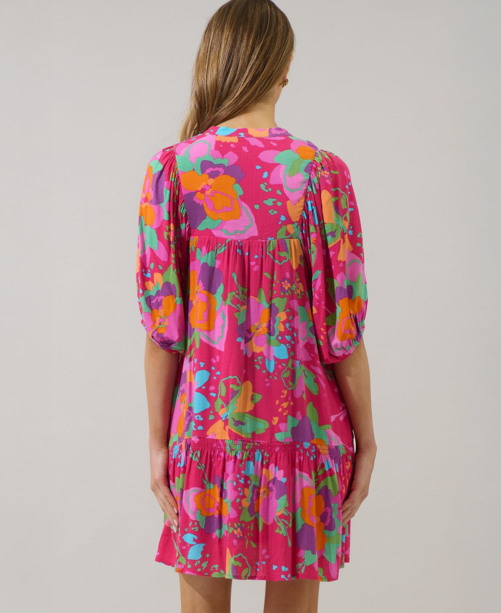Sugarlips Himera Floral Shift Dress