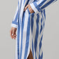 Sugarlips Jordy Striped Shirt Midi Dress