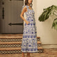 Sugarlips Rivera Tropics Emely Tiered Maxi Dress