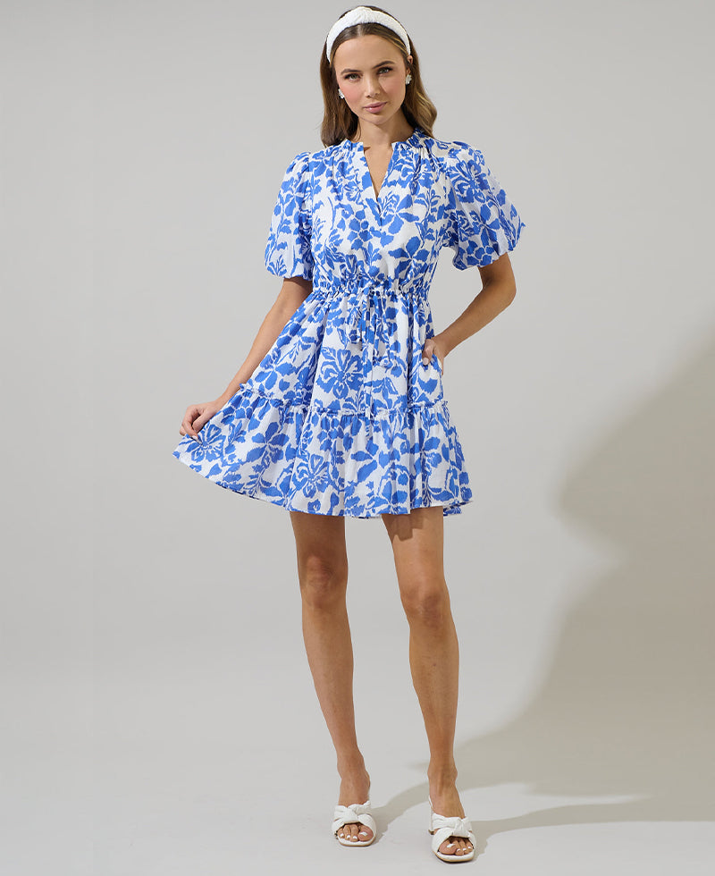 Sugarlips Shia Floral Noella Shift Dress