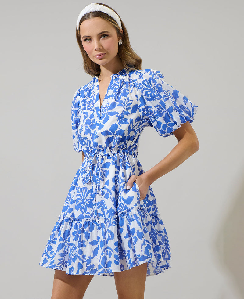 Sugarlips Shia Floral Noella Shift Dress