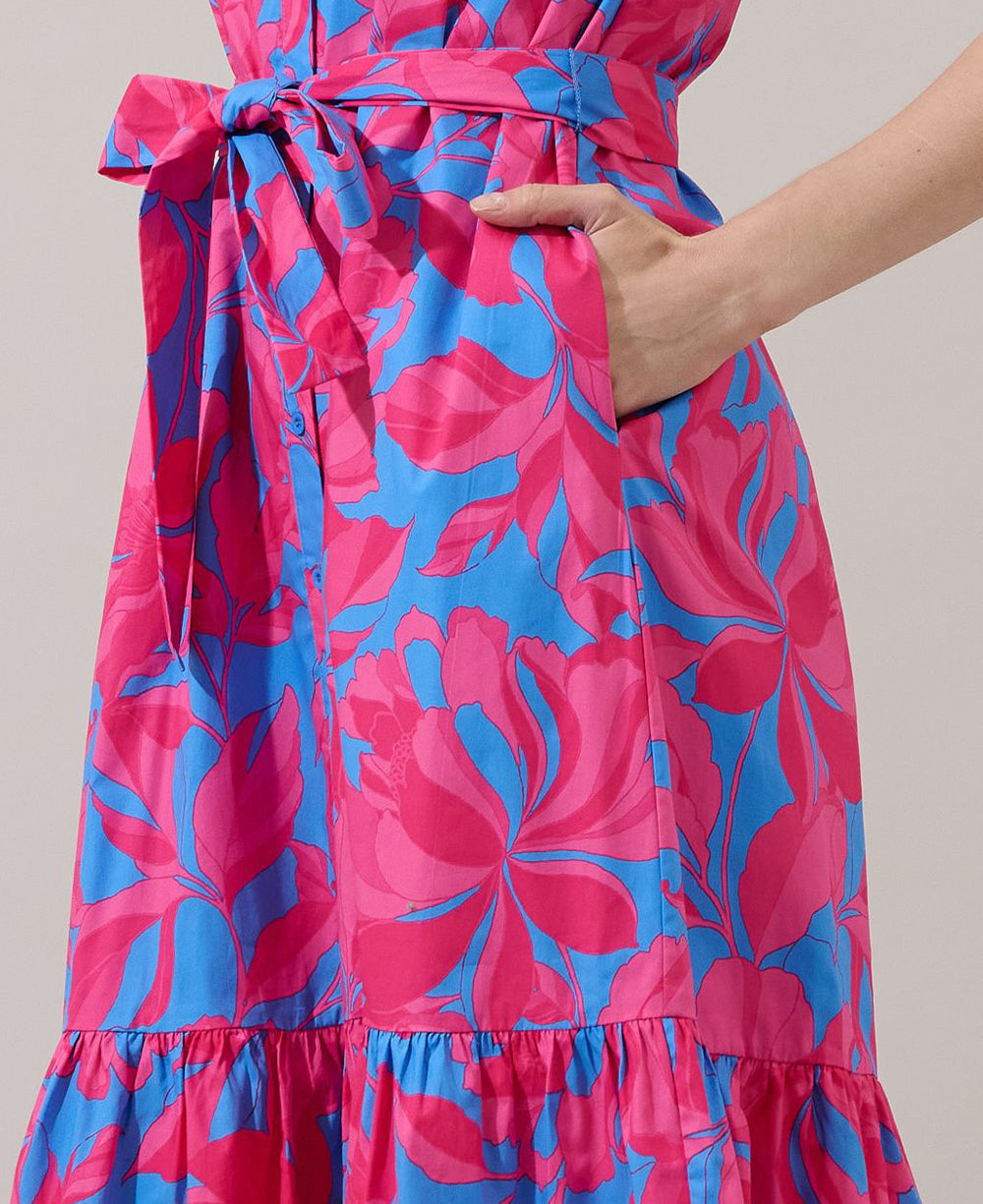 Sugarlips Charlotte Button Midi Dress