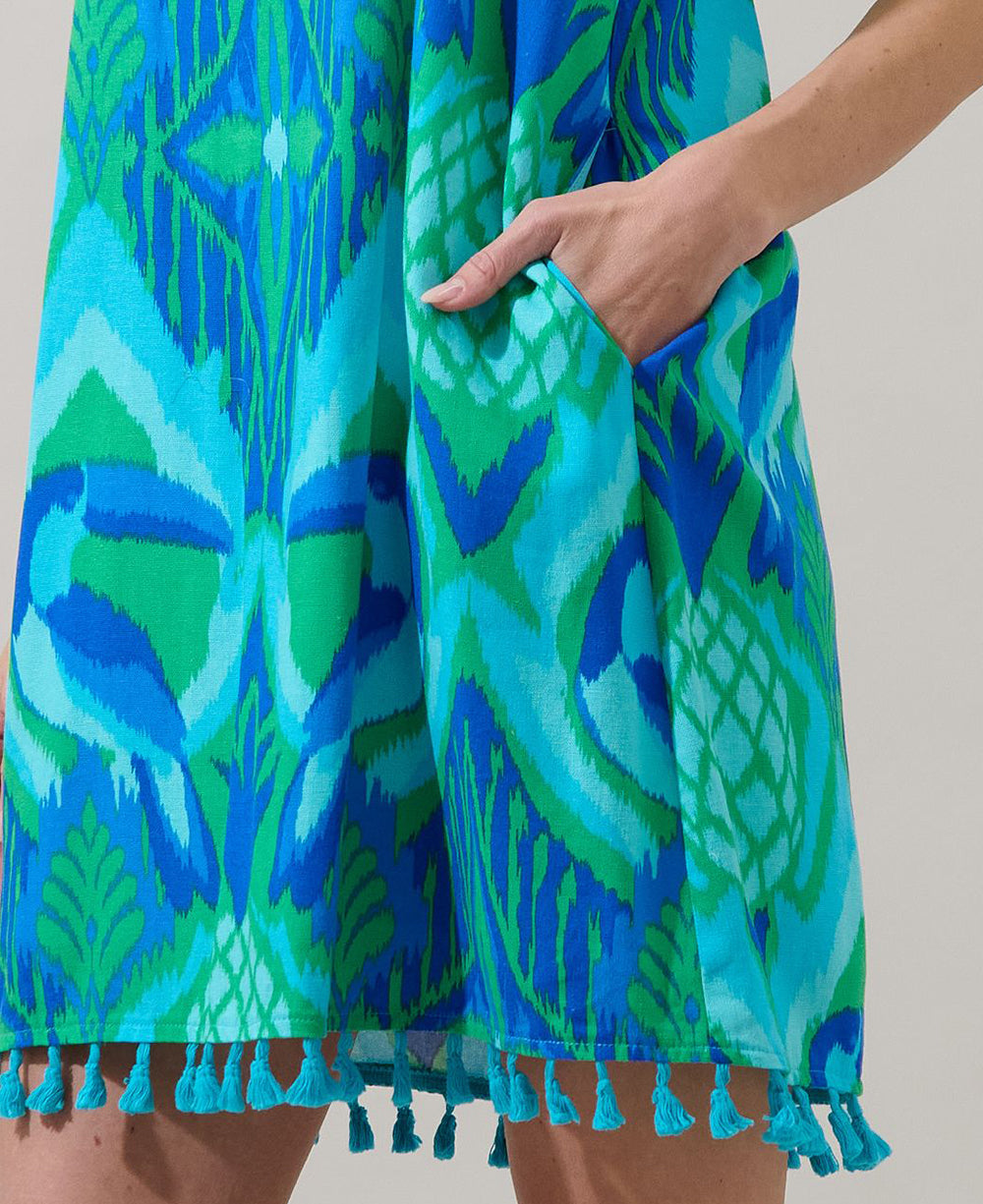 Sugarlips Blissy Tropical Trapeze Dress