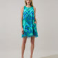 Sugarlips Blissy Tropical Trapeze Dress