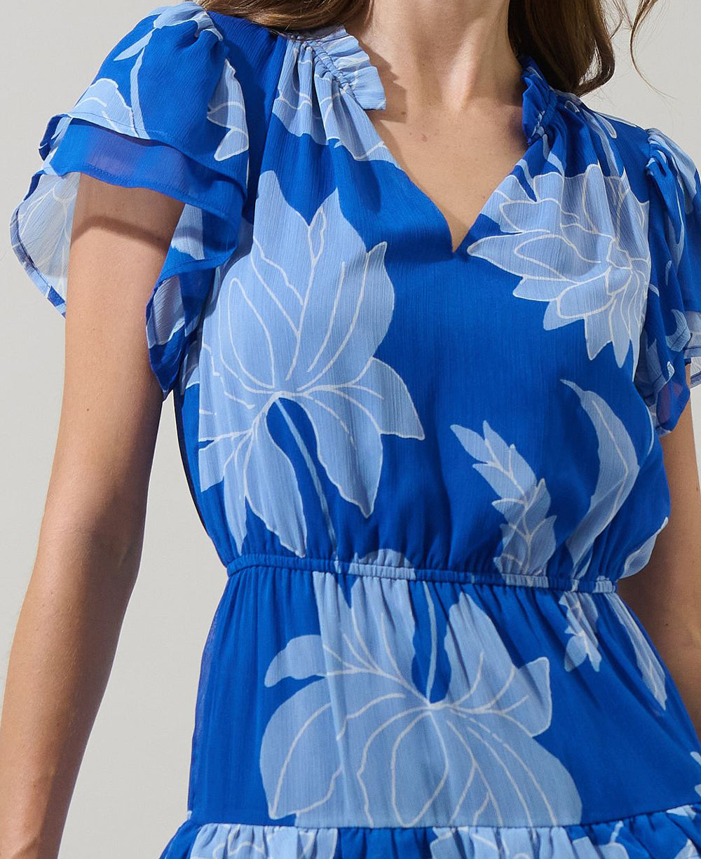 Sugarlips Seabloom Floral Ruffle Dress